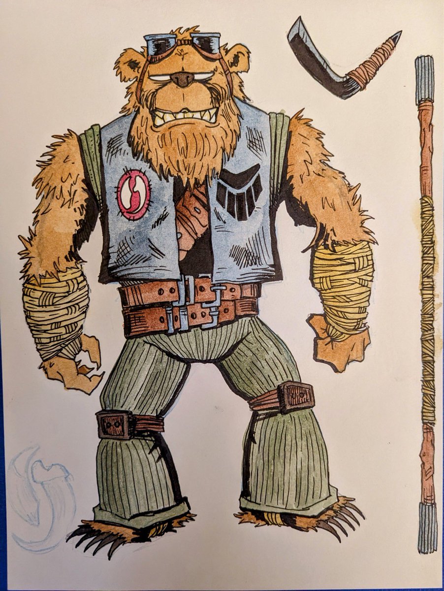 anxiousmike's tweet photo. Our writing process for this story is a lot of texting each other TMNT and Hellboy panels we like. We wanna make something that invokes all the things that made us love #comics. @manbitesdogpod is churning out some of the best character concept designs ever. I’m just so excited. https://t.co/Y7TsLyTnRX