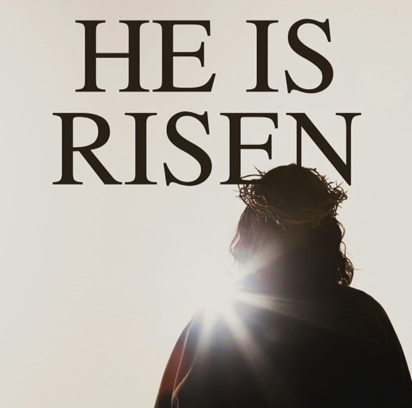 Nick_EdwardsEDU's tweet photo. Happy Easter!
Luke 24:6-7: "He is not here; he has risen!" Have a blessed day!
#JesusIsAlive #love #mygreatestteacher #faith #strength #careforoneanother https://t.co/AtEyQiXKpK