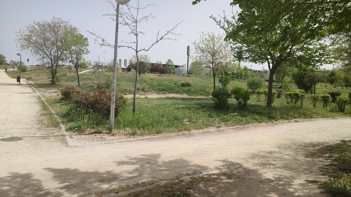 Por supuesto, esto no interesa anunciarlo. El ayuntamiento de <a href="/MADRID/">Ayuntamiento Madrid</a> sabe bien que, hacerlo, le restará votos y apoyos en la zona. 

¿Nos pueden confirmar (o, en su caso, desmentir) <a href="/AlmeidaPP_/">José Luis Martínez-Almeida</a> y <a href="/bcarabante/">Borja Carabante</a> que en breve veremos allí el vallado del futuro cantón de limpieza?