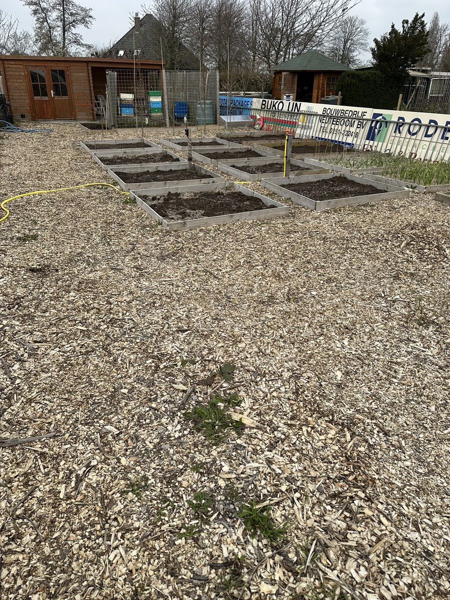 EmielN's tweet photo. De moestuin klaar voor een mooie strakke zomer 👍 https://t.co/EyqZOe2ZqO