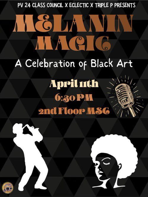 EclecticPVAMU's tweet photo. Come celebrate Black art with us!!! 
#pvamu #pvamu24 https://t.co/tULVRMC5MF