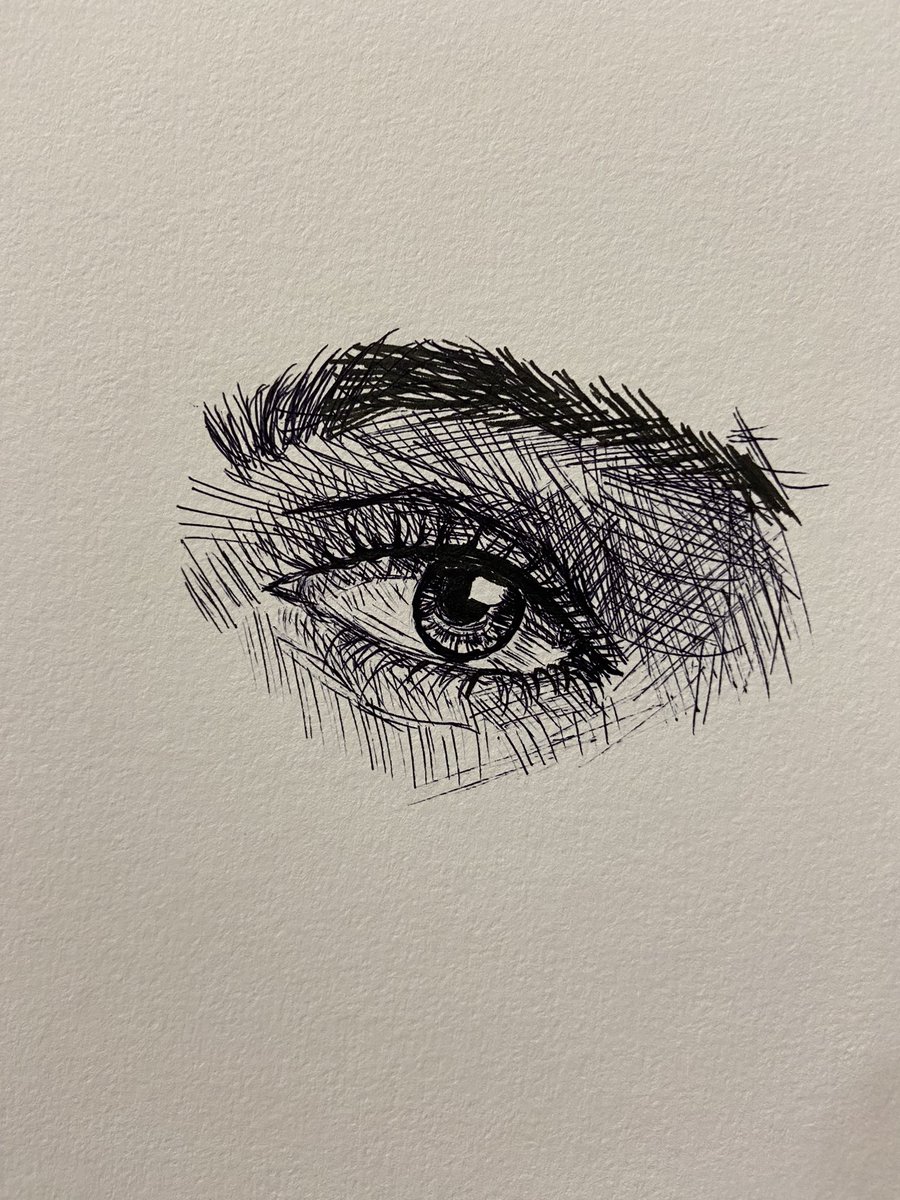 empstudioarts's tweet photo. Eye hatching practice with a pen

#sketchbook #eyedrawing #penart https://t.co/kwjN6hUw5o