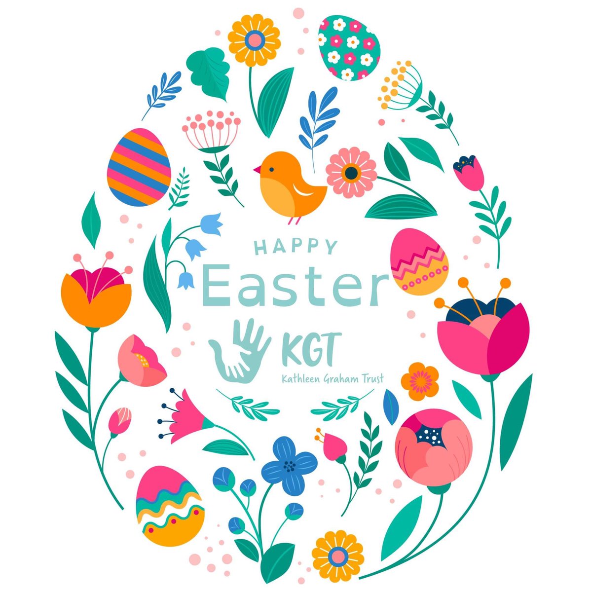 GrahamTrust's tweet photo. Sending #Easter #blessings to all from the #KathleenGrahamTrust 🐣 #Easter #EasterSunday #charity https://t.co/hssuSamkNz