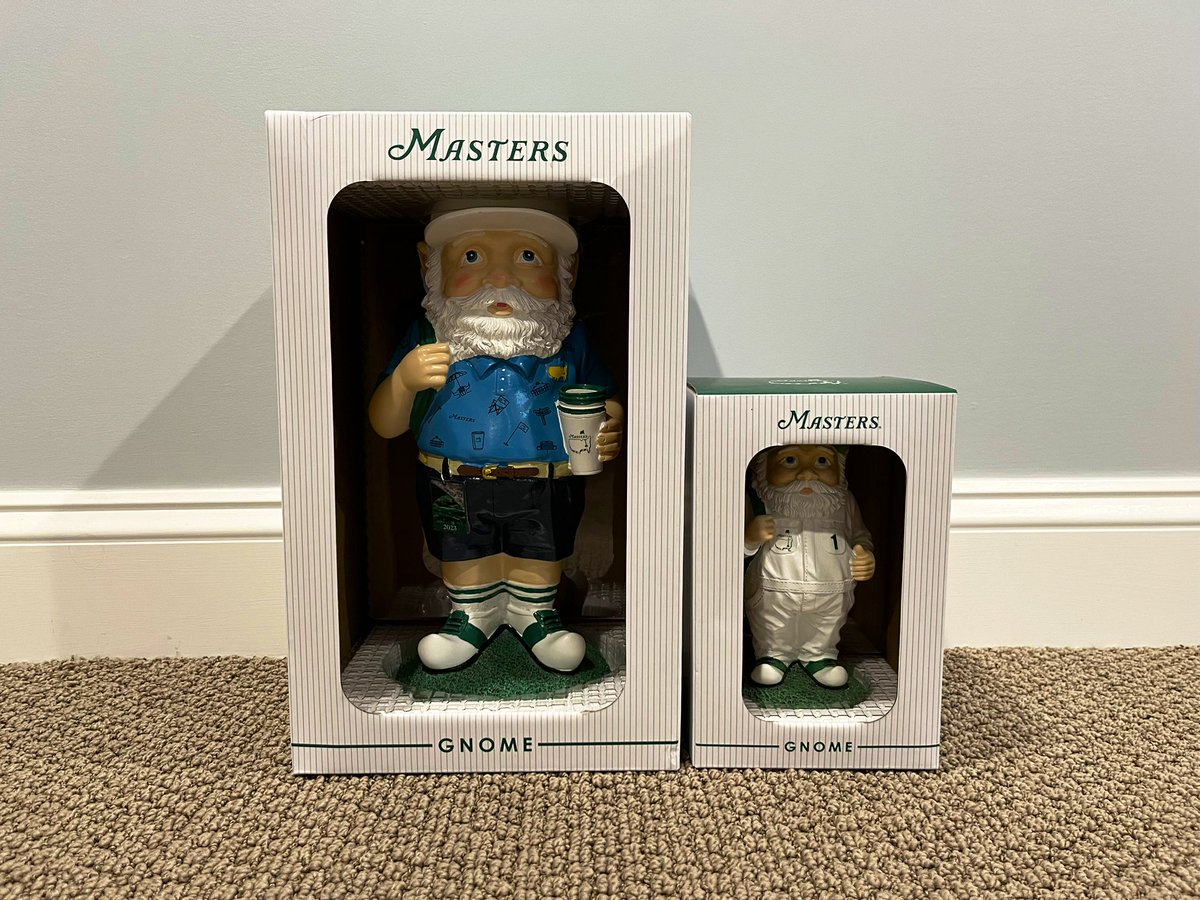 practicalgolf's tweet image. 🚨 The BIG Masters Giveaway 🚨

I’ve got *the* hottest item from The Masters up for grabs - the Garden Gnomes!!!

Two chances to win, the big and small versions.

To enter:

✅ Like &amp;amp; RT
✅ Follow @practicalgolf 
✅ Reply with your favorite hole at Augusta National