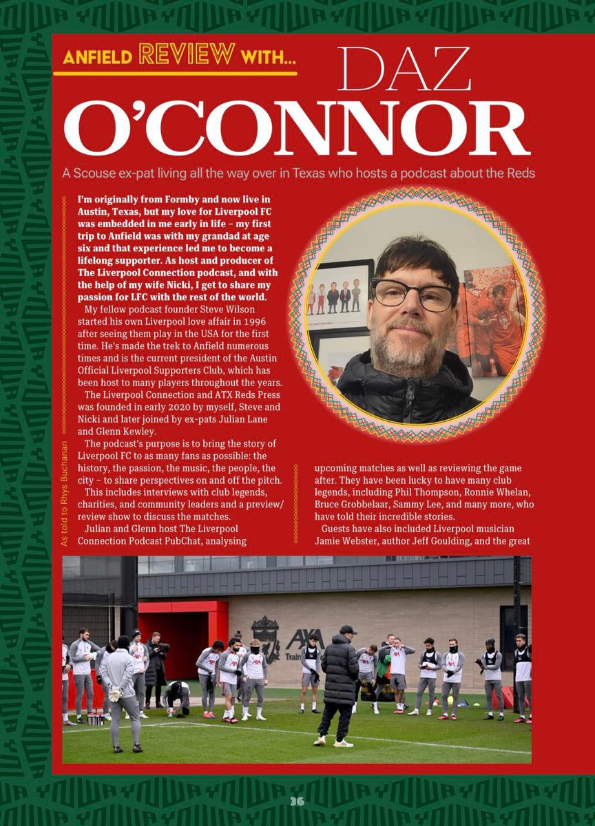 atxredspodcast's tweet photo. Check us out in today’s game program!!! @slw1hot @bdrileysaustin @LFC_Austin @dazzaoconnor @nixdivin https://t.co/bzprlDx18C