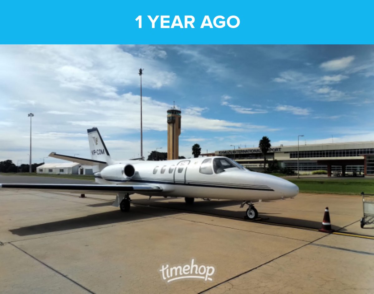 StoreyAviation's tweet image. This was a fuel stop in Lilongwe, Malawi one year ago today.

We ferried this Citation 500 from Lanseria in South Africa to the UK.

#Cessna #Citation500 #TextronAviation #AircraftDelivery #FerryPilot #FWKI