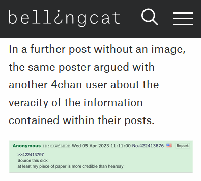 From Discord to 4chan: The Improbable Journey of a US Intelligence Leak -  bellingcat