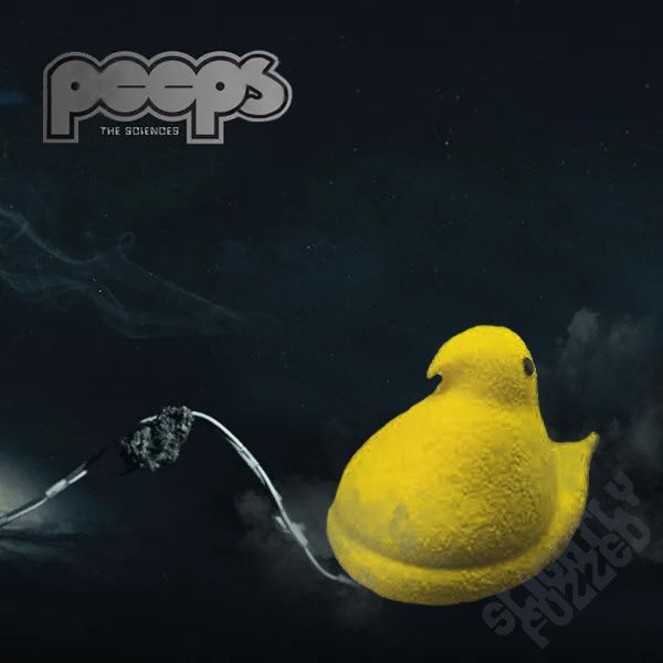 SlightlyFuzzed's tweet photo. Happy Easter to my peeps!
#sleeptheband #easter #thesciences #doom #stonermetal #doommetal #fuzz #sleepband #slightlyfuzzed #funnyalbumcovers #sleep #peeps #mattpike #alcisneros @sleep_official https://t.co/qjY9rCLViM