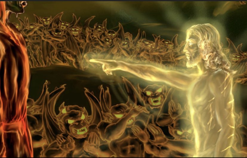 Deb_Pickering's tweet photo. Revelation 1:18 โI am He that liveth, and was dead; and, behold, I am alive for evermore, Amen; and have the keys of hell and of death.โ (artist unknown)
#HappyEaster #TheDevilisDefeated #KeysOfHellAndDeath https://t.co/qG1so3PXx4