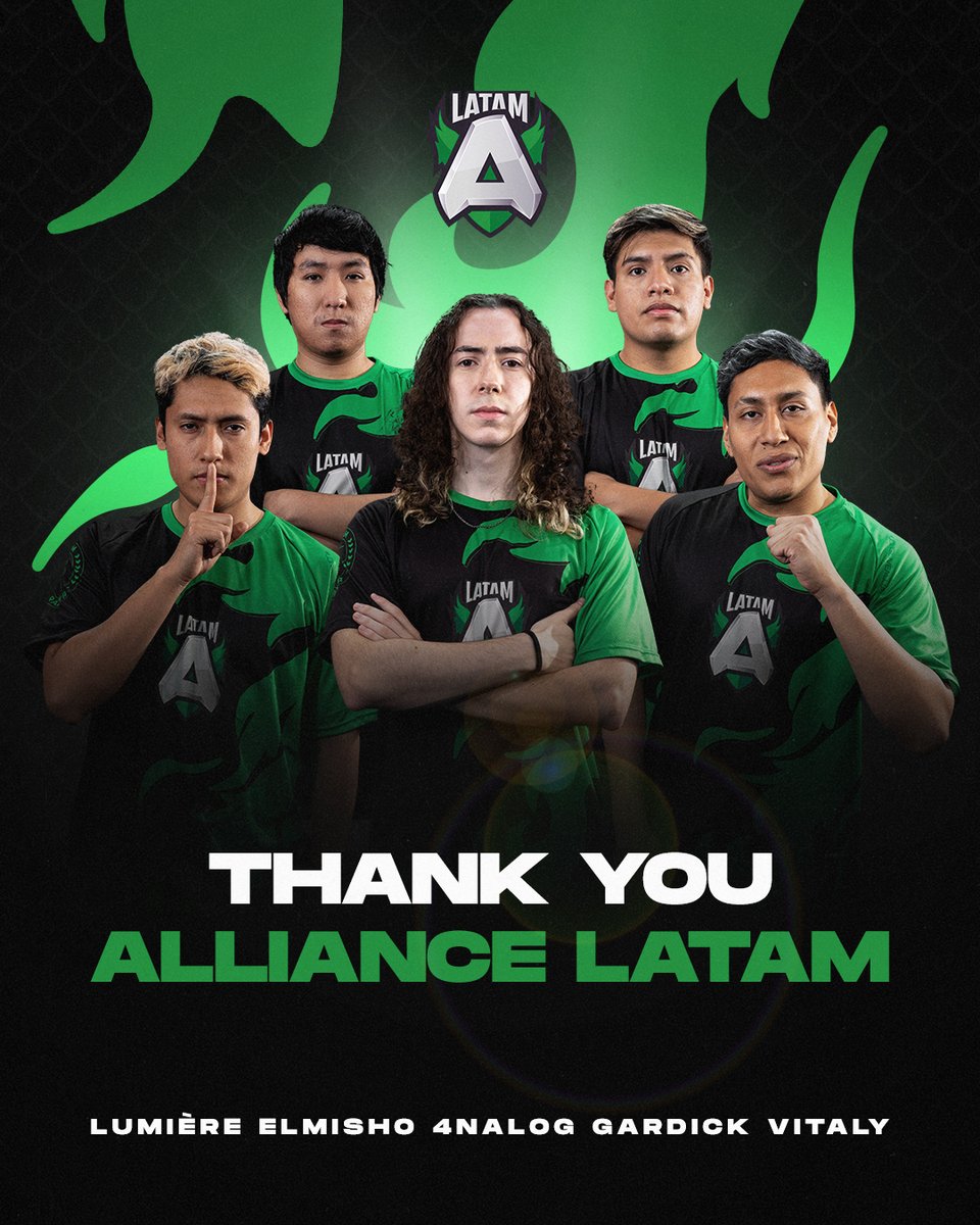Importante actualización sobre nuestro equipo LATAM.

Important update about our LATAM squad.
📰: thealliance.gg/parting-ways-w…

#SomosAlliance #LongLiveAlliance