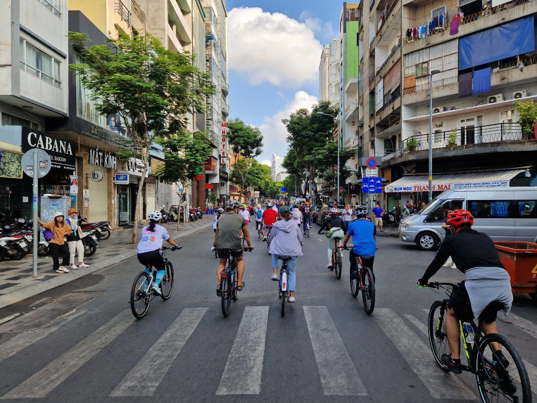 The secret to creating a great bike network is that you don't need much new infrastructure. It's already there; you just need to reduce the space for cars.