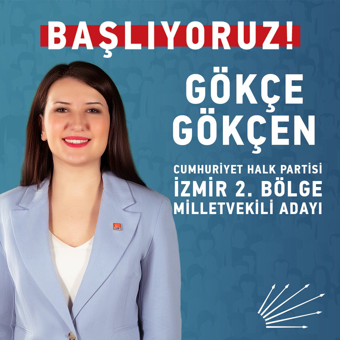 Sevgili dostlar,

Cumhuriyetimizin kurucusu partimiz, Cumhuriyet Halk Partisi İzmir 2. Bölge 1. sıra milletvekili adayıyım.

Kemal Kılıçdaroğlu’nun Cumhurbaşkanlığı ve Millet İttifakımızın iktidarında gençlerin hayal kurabileceği Türkiye’yi hep birlikte inşa edeceğiz. Başlıyoruz!