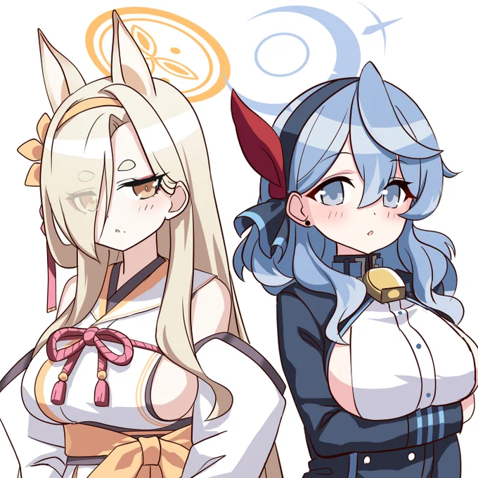 私たちに共通点……?#ブルアカ 