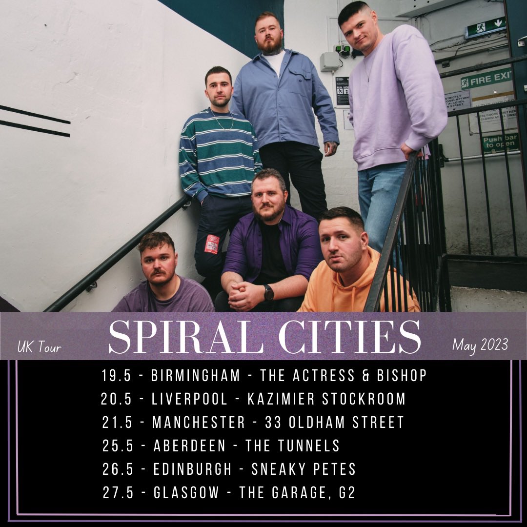 SpiralCities_'s tweet image. Not long now till we hit the road!! If you are in any of these cities and fancy a dance, we love to you! Tickets selling well all over the place! Love to see it troops 💜 loads of incredible support announcements coming soon. 

Tickets on sale here: 
linktr.ee/spiralcitiesof…