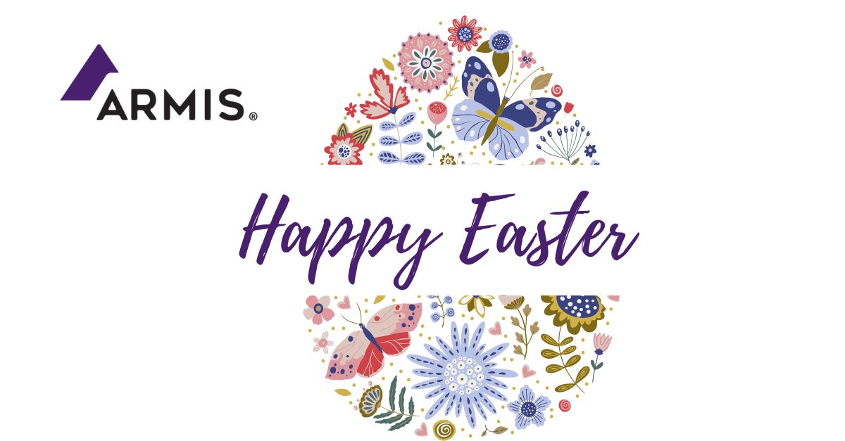 #HappyEaster to our customers, partners, investors, and team! From everyone at #Armis. Wondering what to read over Easter? Search #ArmisEasterReading for new #security blogs or look back at #Armisresearch reports on #TLStorm, #BlueBorne, #ModiPwn & more: ow.ly/hnyQ50NEbbt