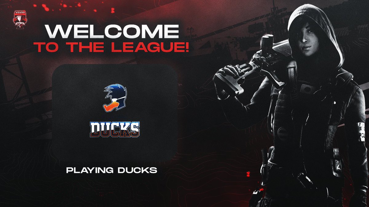VIVID League R6 (@r6vividleague) on Twitter photo Welcome <a href="/PlayingDucks/">Playing-Ducks e. V. 🇩🇪🦆</a> to VIVID League Season 6 qualifiers!
@Faveripper
@FlyingAce_r6
<a href="/TrueWayne_/">TrueWayne</a>
<a href="/Dragob3rt/">Alexander 'Dragob3rt' M.</a>
<a href="/LasseZoidos/">Zoidos / Lasse</a>
Want a chance to win? 👀
Sign up now! 👇
opleague.pro/event/2200-VIV… Welcome <a href="/PlayingDucks/">Playing-Ducks e. V. 🇩🇪🦆</a> to VIVID League Season 6 qualifiers!
@Faveripper
@FlyingAce_r6
<a href="/TrueWayne_/">TrueWayne</a>
<a href="/Dragob3rt/">Alexander 'Dragob3rt' M.</a>
<a href="/LasseZoidos/">Zoidos / Lasse</a>
Want a chance to win? 👀
Sign up now! 👇
opleague.pro/event/2200-VIV…