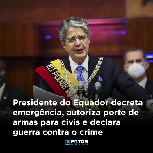 Senso Crítico ⚡ On Twitter O Presidente Do Equador Guillermo Lasso 