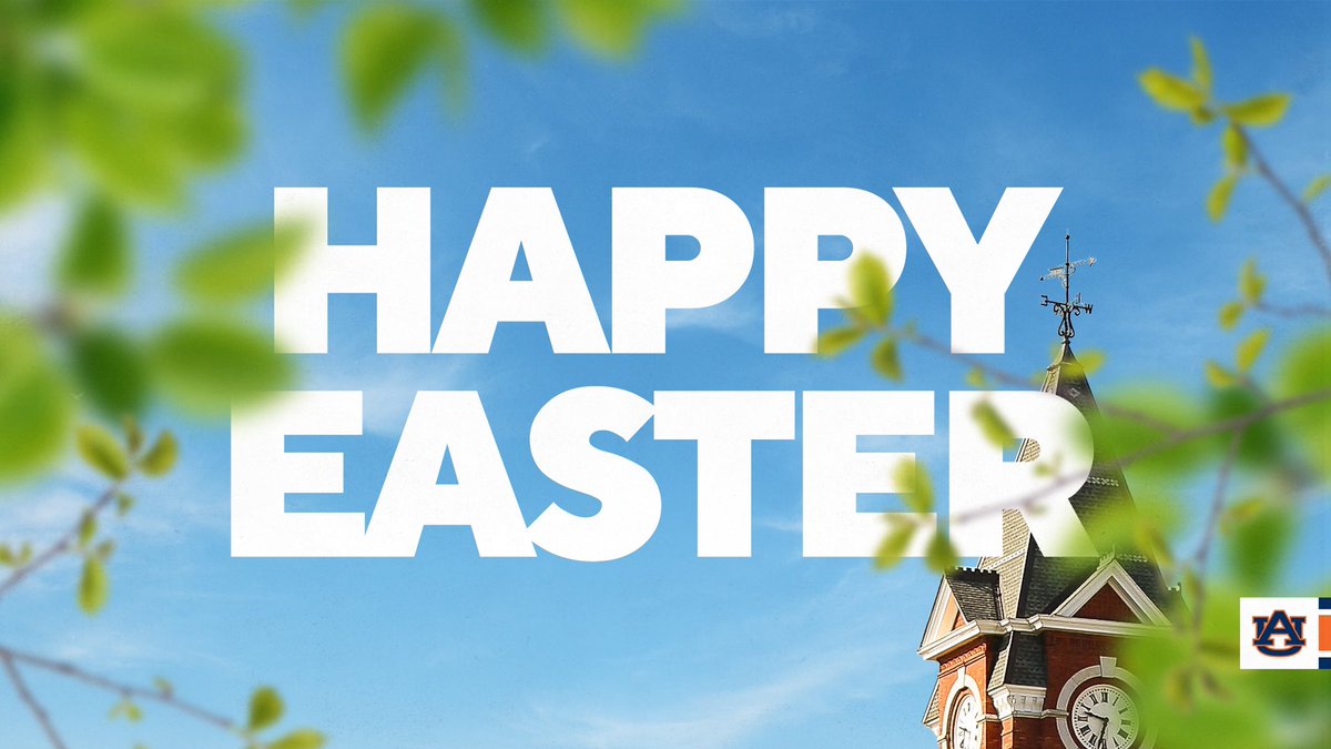 Happy Easter to the Auburn Family! 

#WarEagle