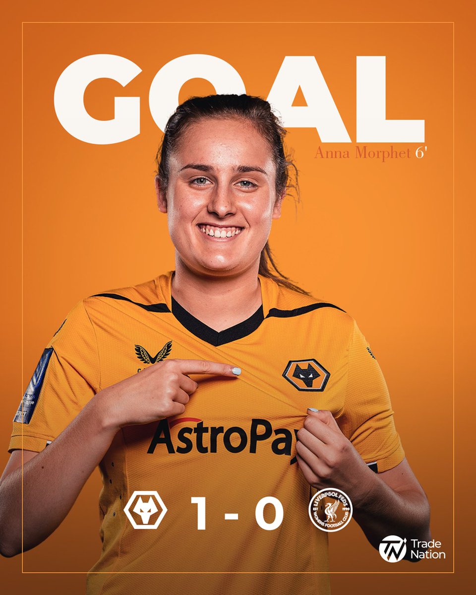 WolvesWomen's tweet photo. MORPHET TAPS IT IN EARLY! https://t.co/f0K1avglyu