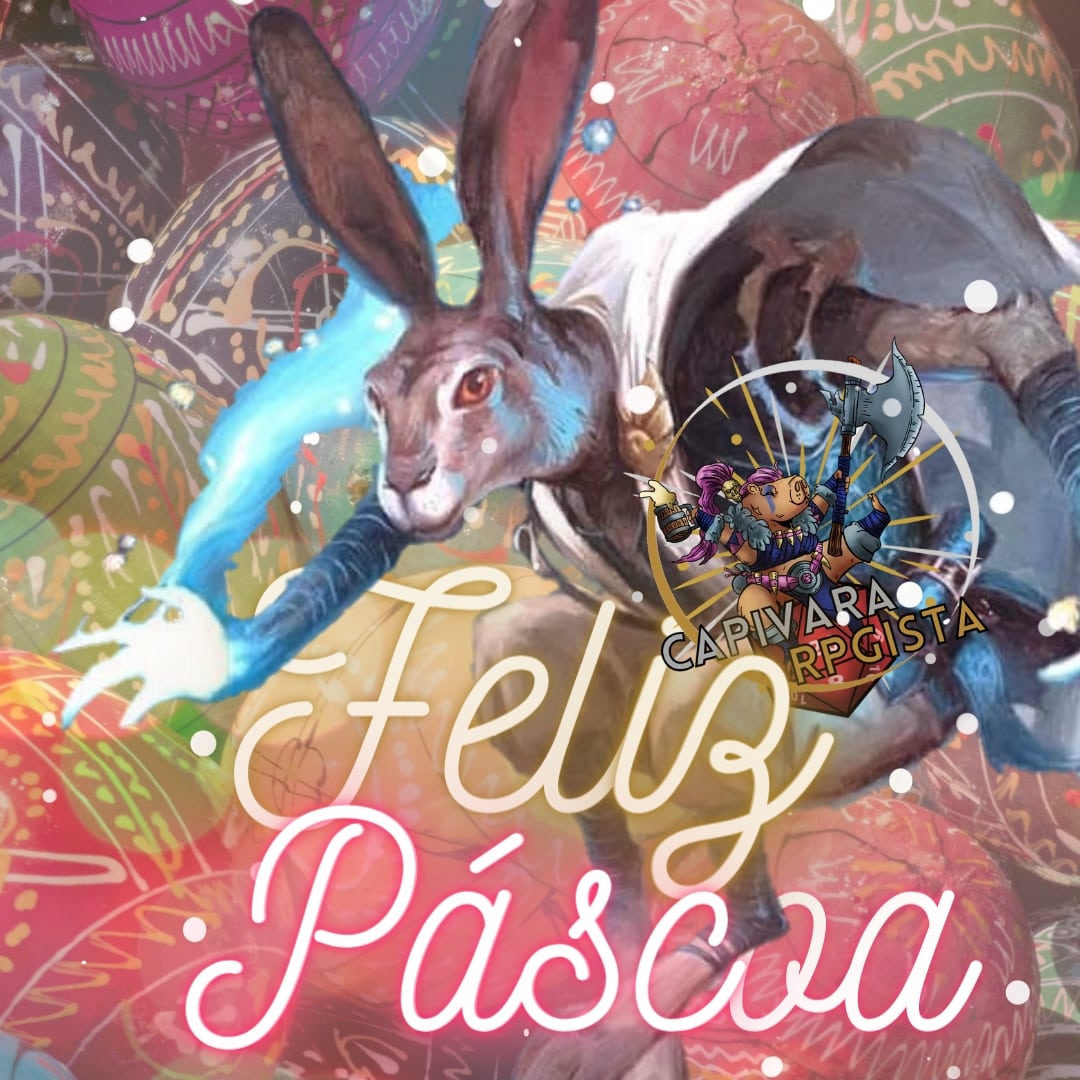 Que a páscoa seja sempre um período de renovação! O CapivaraRPGista deseja a todos uma Feliz Páscoa! 🐇🥰🐰

#felizpascoa #coelhodapascoa #pascoa #easter #MTG #RPG #chocolate #ovosdepascoa #renovação #capivararpgista #renascer