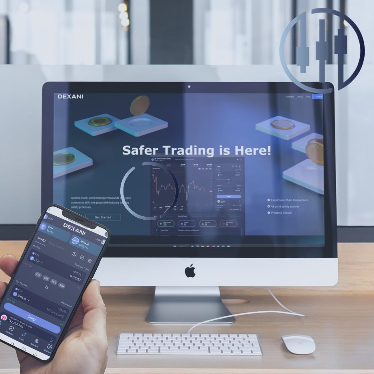 <a href="/Dexaniio/">Dexani.io</a> app says it all #safetrading it will tell you if a contract has the potential to be bad will run a security check before you buy your #Crypto trade smart trade safe 
#sushiswap #CryptoSafety #ETH 

app.dexani.io