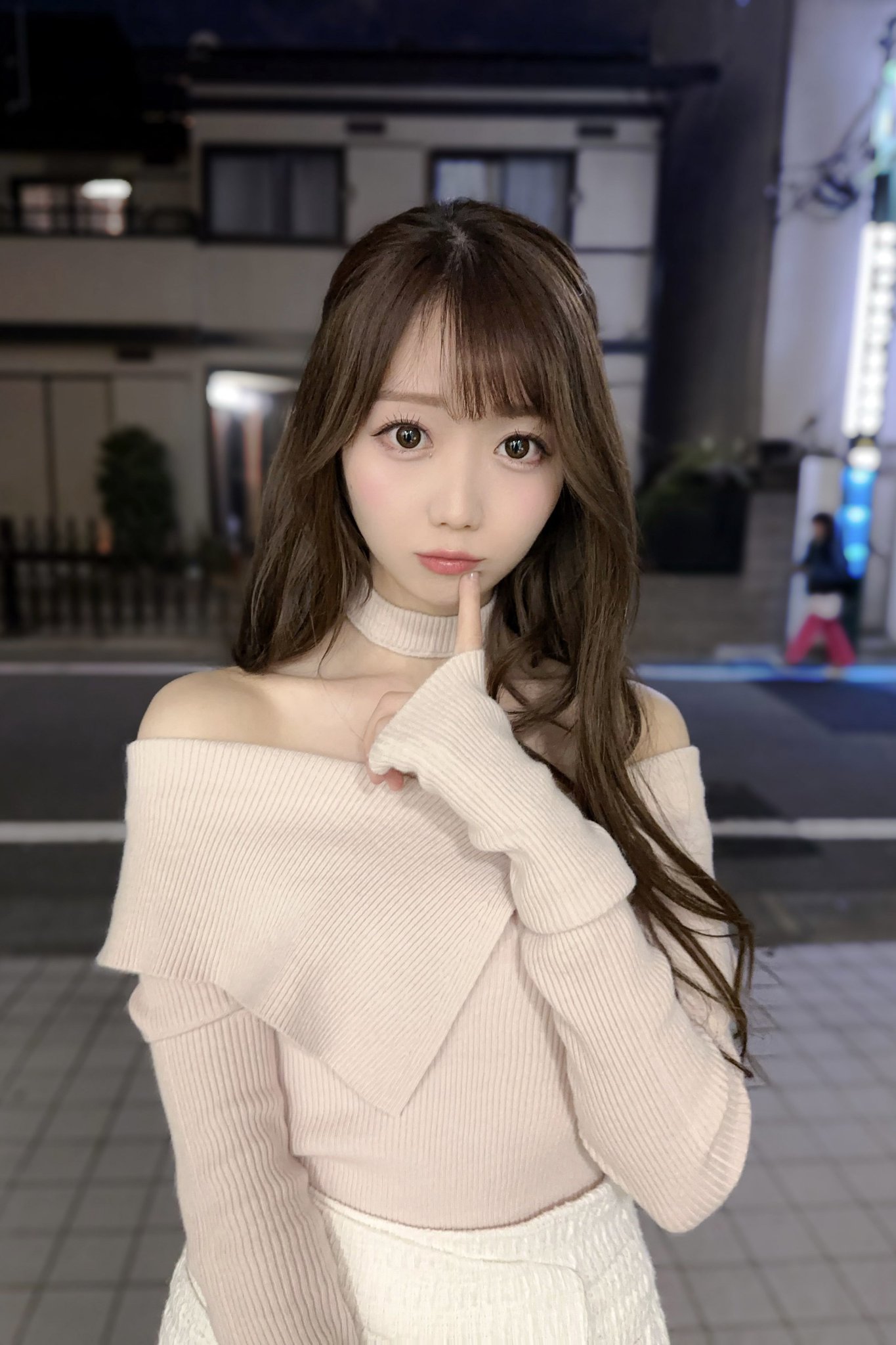 大谷映美里着用　ツイードリボンオフショルトップス titty&Co. × 大谷映美里﻿ Special collaboration
