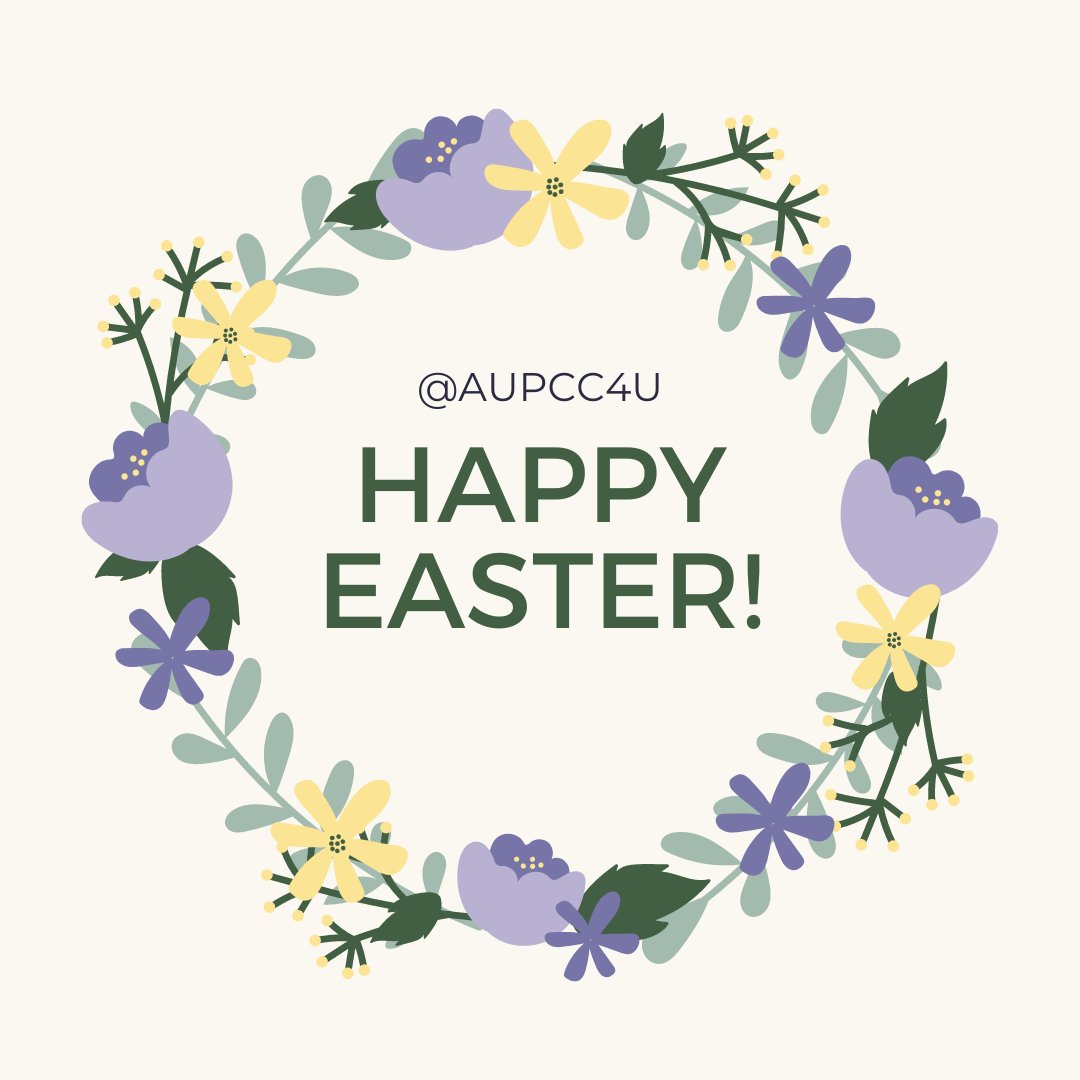 aupcc4u's tweet photo. Happy Easter! https://t.co/FEi2G2Gr8m