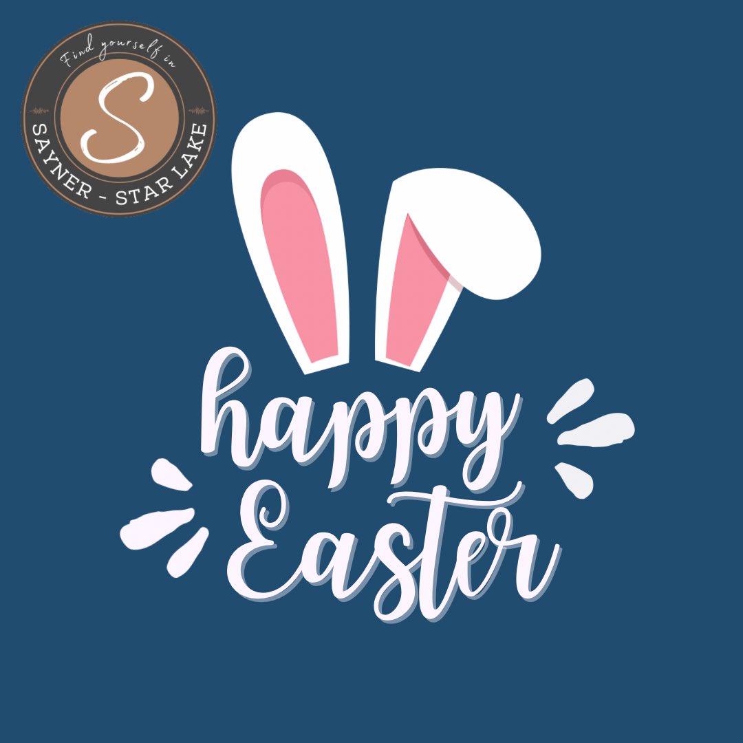 SaynerStarLake's tweet photo. Wishing you a happy Easter. 🐣 https://t.co/3GZvogRuKN