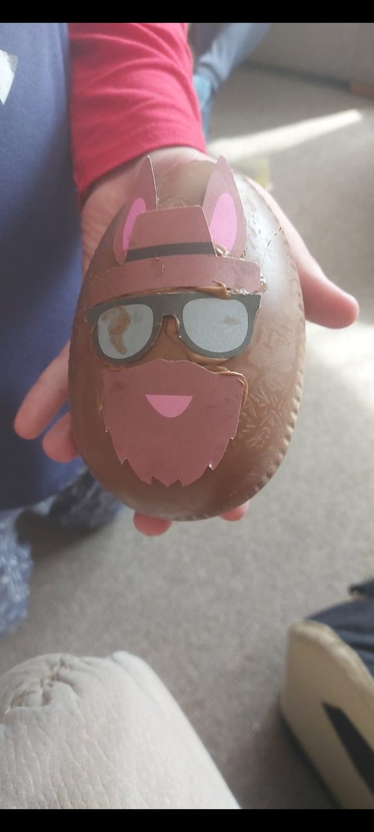 markburrows1985's tweet photo. @coopuk 
#eastereggers 

Our Sons egg men!! https://t.co/svw3dyT0rp