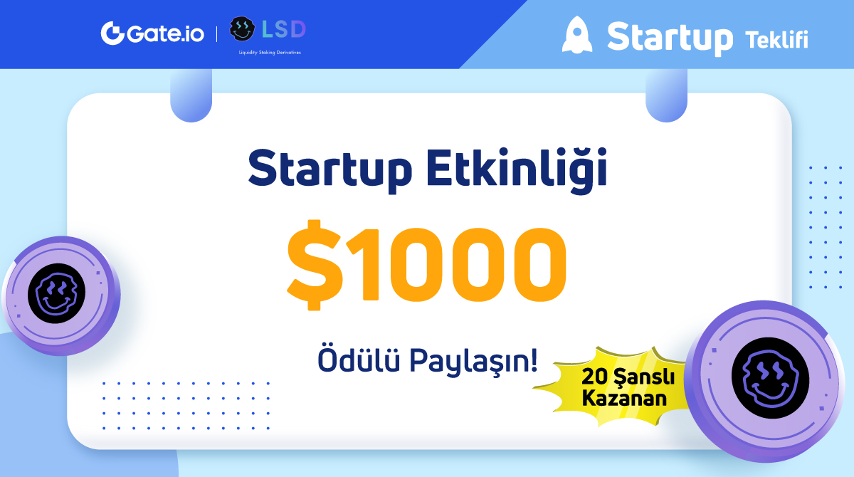 Gate_Turkce's tweet photo. #gateiostartup #LiquidStakingDerivative $LSD Etkinliği
✅ RT & 3 Arkadaşını Etiketle
✅ Takip et @gatetr
✅ Etkinliğe Hemen Katıl⤵️
https://t.co/hGSCIQzIl8
Hesabın Yok Mu? Hemen Kayıt Ol⤵️
https://t.co/ksaiEMaLsb https://t.co/dWqQUBMIyJ