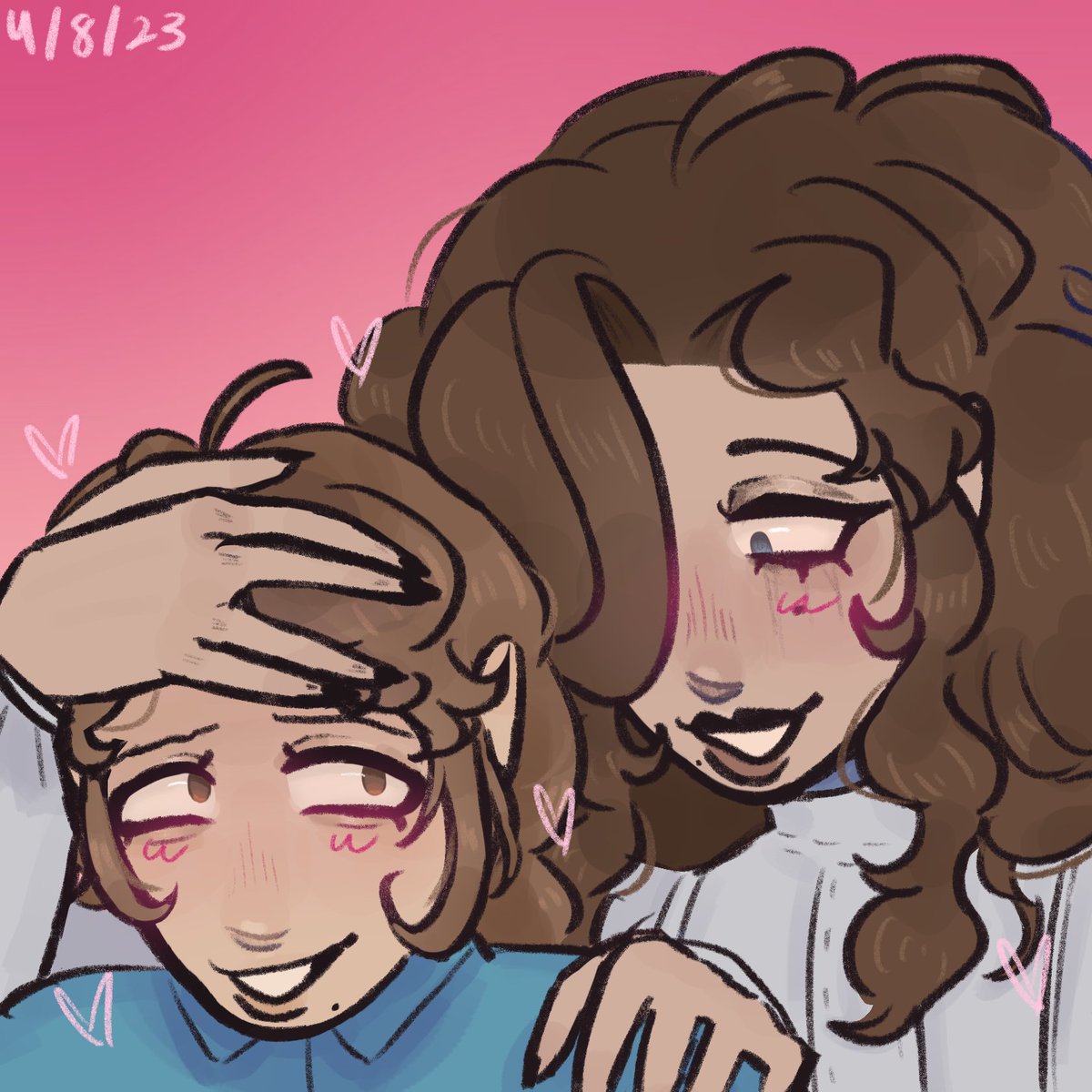 nancyjughead's tweet photo. “Guess who…..” 😊 redraw of old adaemily… #adaemily #IdentityV https://t.co/pMqBjLKCJm