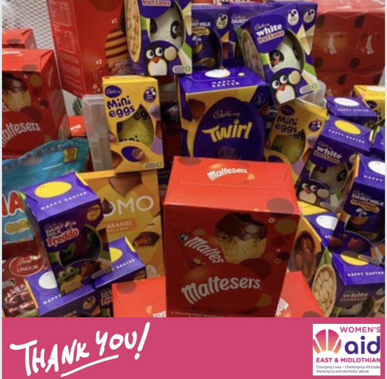 Happy Easter!!🐣 We’ve been enjoying Easter activities with some of our families this week. Huge thanks to @StDavidsHS and Kelly Moffat for donating chocolate eggs for our service users 💜