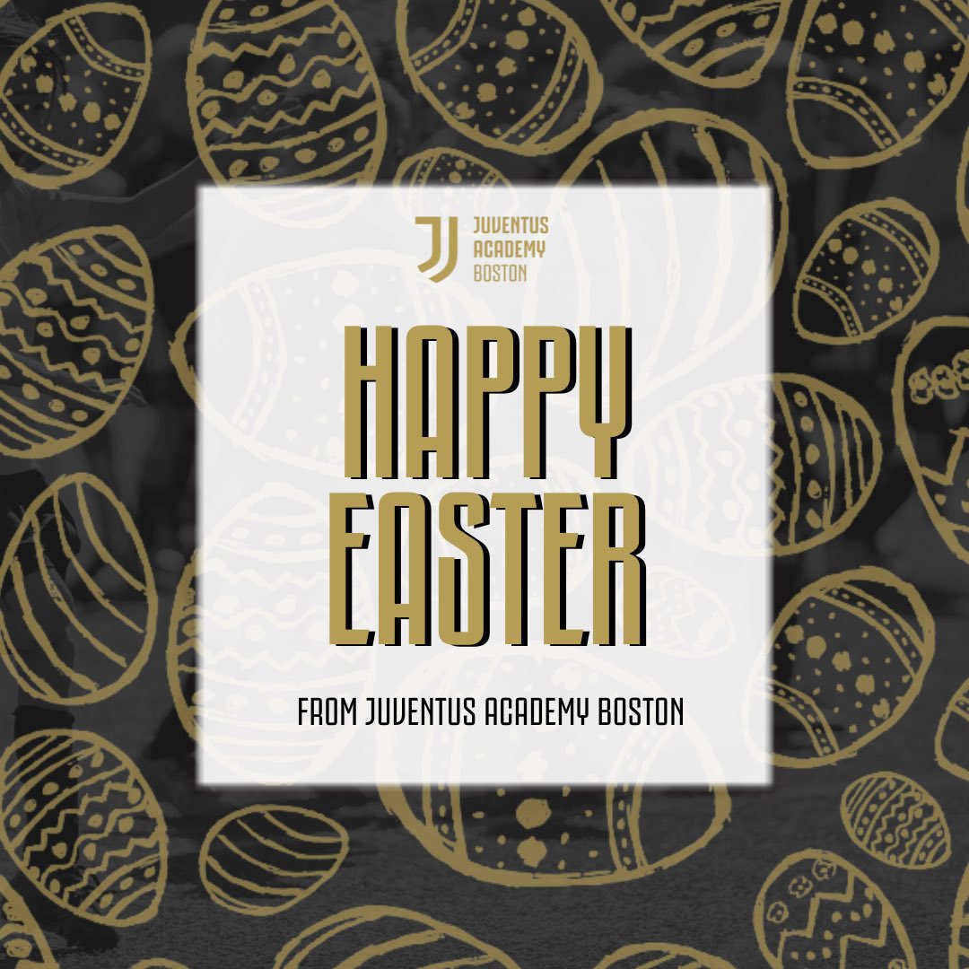BostonJuventus's tweet photo. Happy Easter, Feliz Pascua, e Feliz Páscoa from Juventus Academy Boston! 🐰🎉

#juventusacademyboston #boyssoccer #girlssoccer https://t.co/h14GyPHTm4
