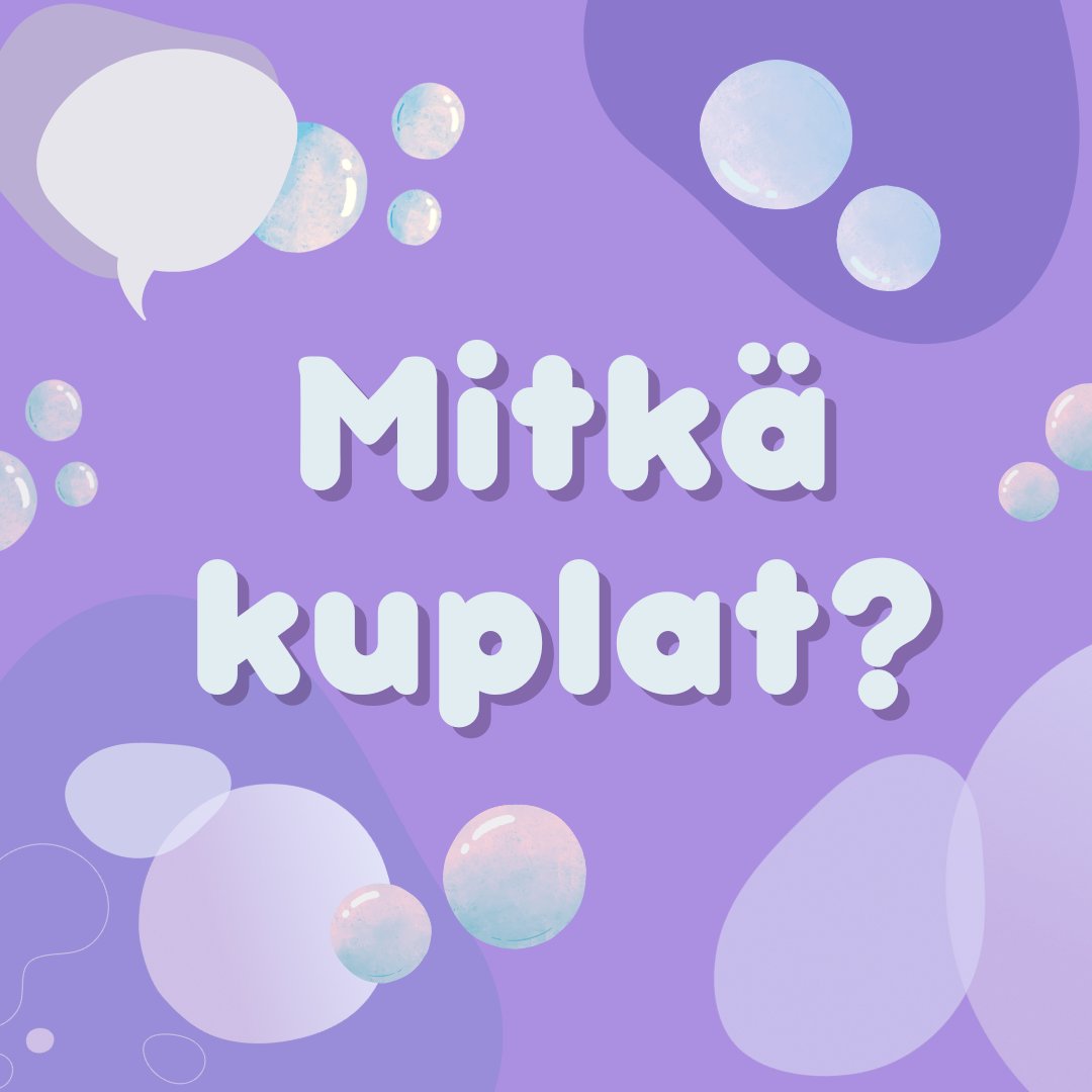 🫧Miksi kuplat?🫧

Kuplat ja kuplautuminen puhuttavat niin mediassa kuin tavallisessa arjessa.🫧.

Tämän vuoden Pakko puhua! -tapahtumassa kuulemasi puhe voi olla kuplan sisältä, ulkopuolelta tai vaikkapa sen pinnalta. .🫧

Tule kuuntelemaan!