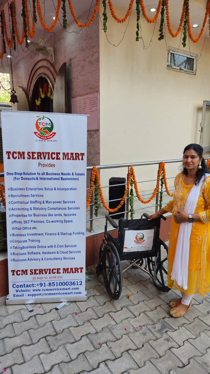TcmServiceMart's tweet photo. प्रभु की प्रेरणा, से  TCM Group हर महीने, जहां पर भी सामुदायिक रूप से व्हीलचेयर की आवश्यकता है वहां प्राथमिकता के आधार पर,  वहां  महीने में एक व्हीलचेयर देने का संकल्प लिया है https://t.co/lVsgfEua0C