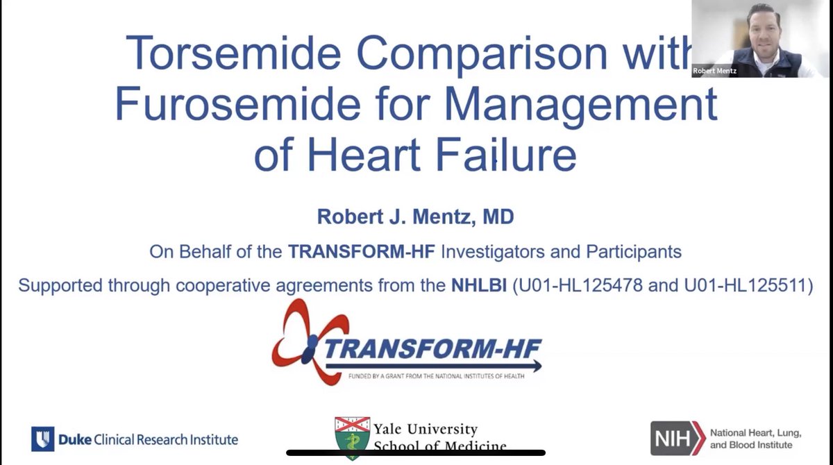 MiloRaslan's tweet photo. "AHA 2022: Torsemide Comparison With Furosemide for Management of Heart Failure - TRANSFORM-HF Trial" 

A thread 🧵 summary 
#TransformHF #Lasix #Torsemide #CardioTwitter #Cardiology #HeartFailure #Vumedi https://t.co/32GWrsV7Z4