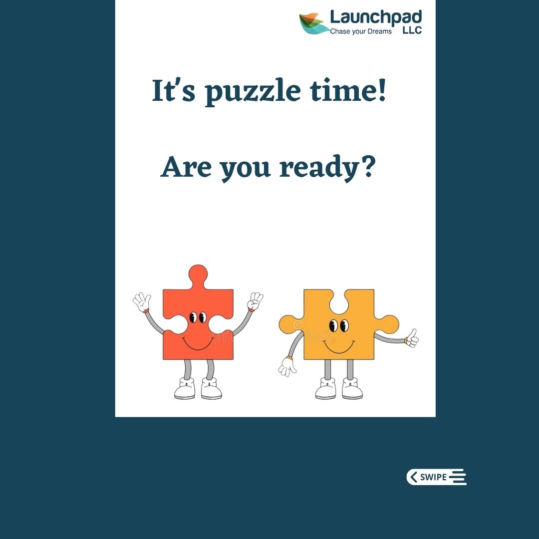 LaunchpadLLC's tweet photo. Puzzle Time
#launchpadllc #launchpad #chaseyourdreams #skilltrainer #skillmoves #skillpath #skilltranining #skilldevelopment #skills #career #careersuccess #careercounsellingservice #careerguidance #careercoach #puzzletime #bankexam #competitiveexamquestions #generalknowledge https://t.co/o2MQBdlFmi
