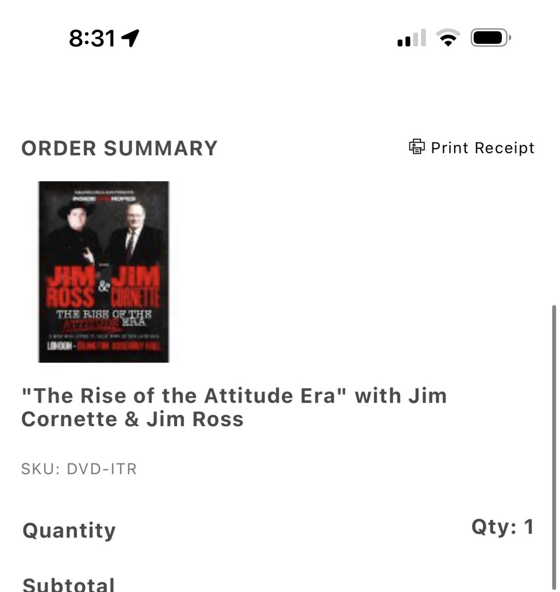 The_Rod's tweet image. Yes!!! @TheJimCornette new DVD out!