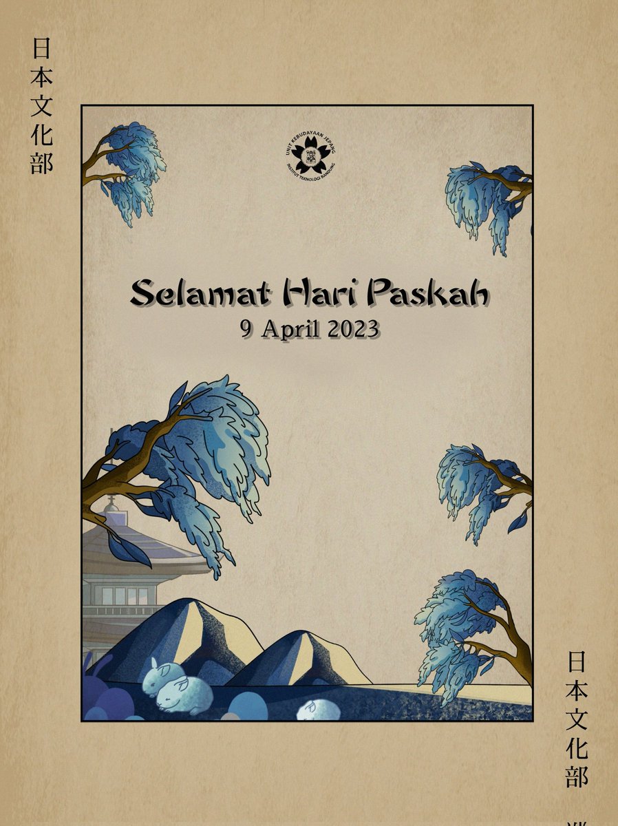 🌸 UKJ ITB Mengucapkan Selamat Hari Paskah🥚🐇 semoga dipenuhi dengan kedamaian dan sukacita🙂 🌸