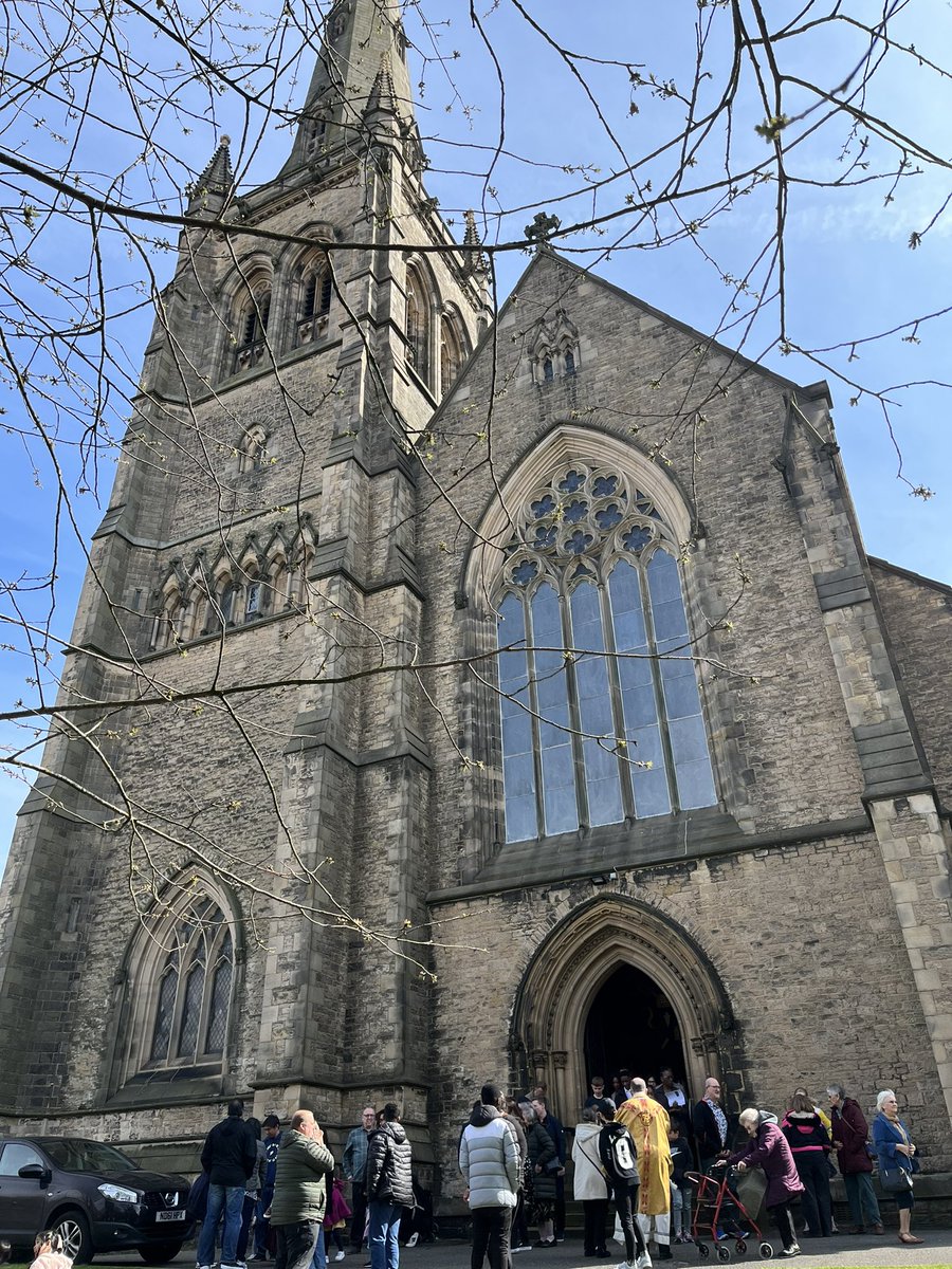 Happy Easter everyone from Lancaster Cathedral this am. X
