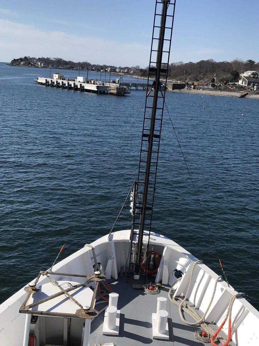 Arriving back after a short but successful cruise