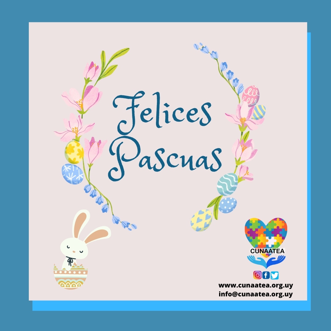 cunaatea's tweet photo. Desde Cunaatea les deseamos que este día de Pascua, sea lleno de luz, esperanza y felicidad .
La Pascua nos recuerda un nuevo comienzo, que este día sea el inicio para todos los nuevos comienzos , y un futuro más inclusivo.
#felicespascuas #amor #paz #armonia #autismo #tea https://t.co/E7FKAlM1sA