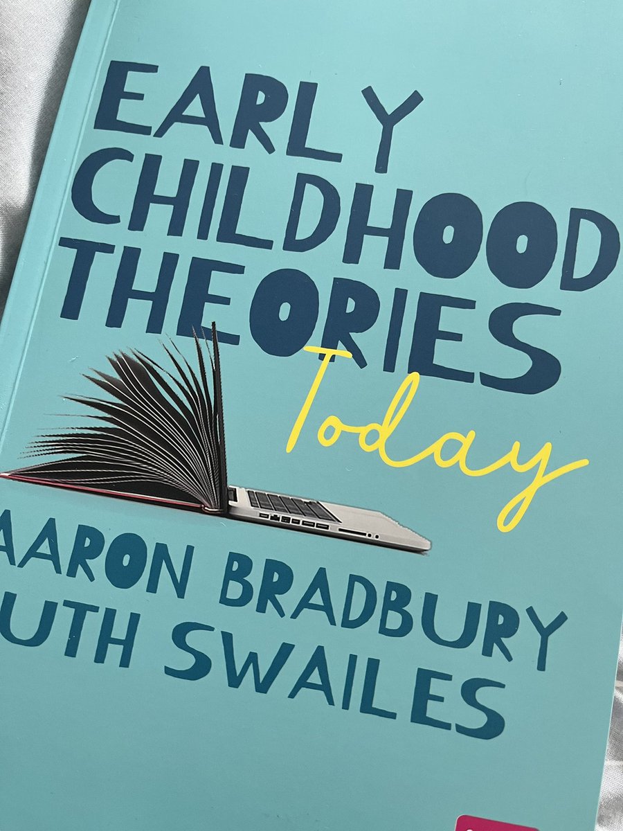 We don’t need the bonkers crib sheets I’d totally recommend Early Childhood Theories by <a href="/SwailesRuth/">Ruth Swailes</a> &amp; <a href="/AaronTeamEC/">Dr. Aaron Bradbury</a>. Love this ‘Do you allow yourself time to wait, watch and wonder, and do children explore activities, ideas and concepts before you interact and pose questions?