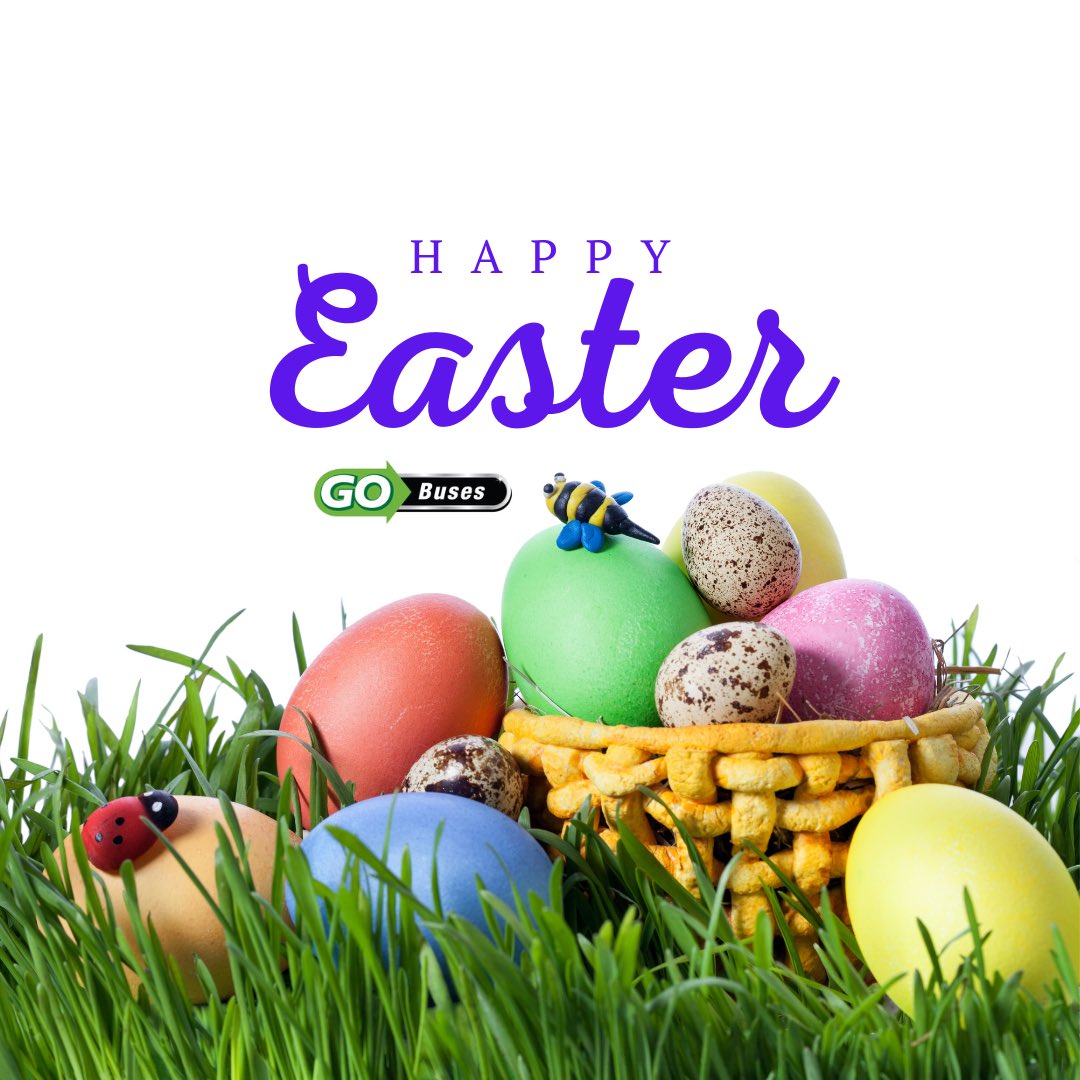 GoBusesTweets's tweet image. Happy Easter!
.
.
#HappyEaster #Easter
