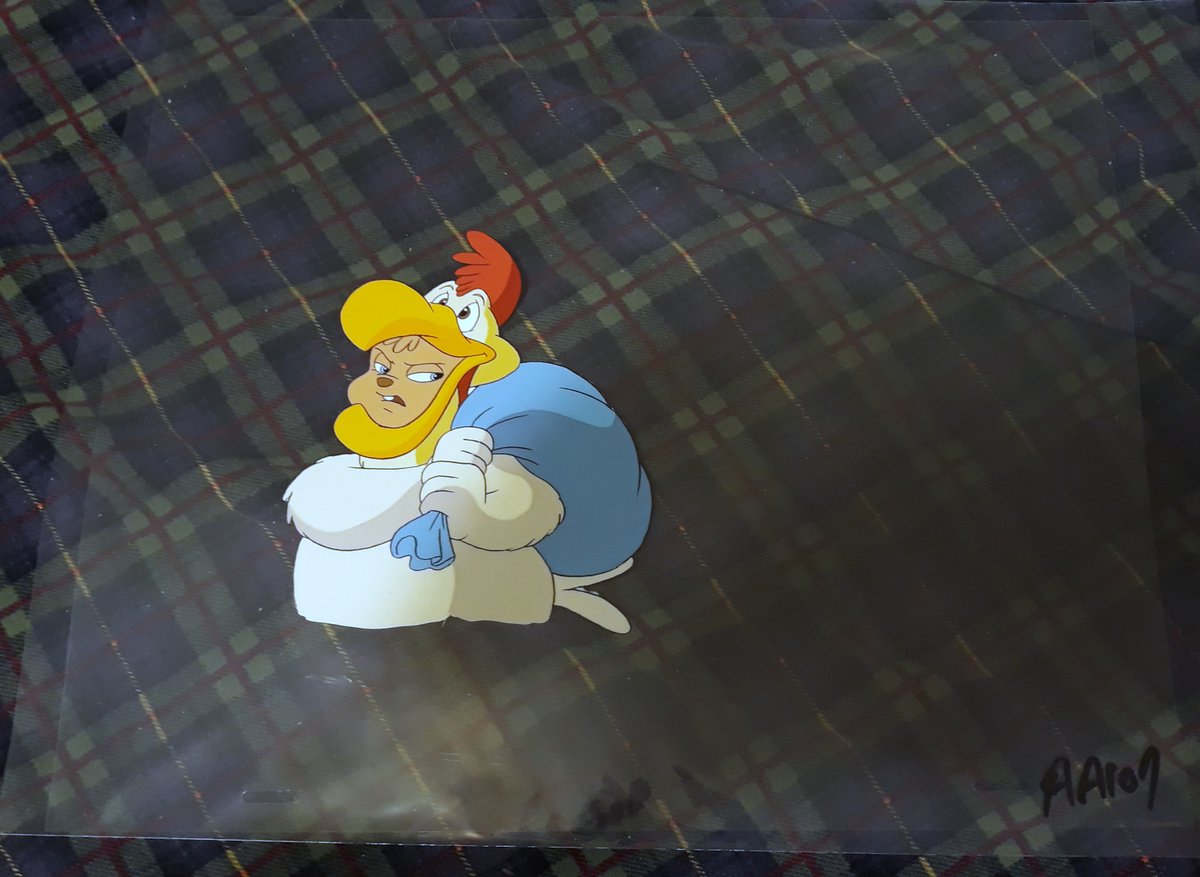 KurenK1's tweet image. #HappyEaster2023 everybody! In honer of today, Here are reposts of a few #animationcels that i own of the easter chipmunk special. 
#alvinandthechipmunks #animation