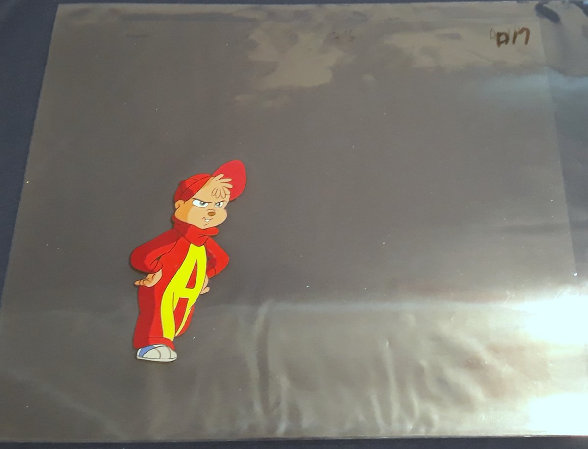 KurenK1's tweet image. #HappyEaster2023 everybody! In honer of today, Here are reposts of a few #animationcels that i own of the easter chipmunk special. 
#alvinandthechipmunks #animation