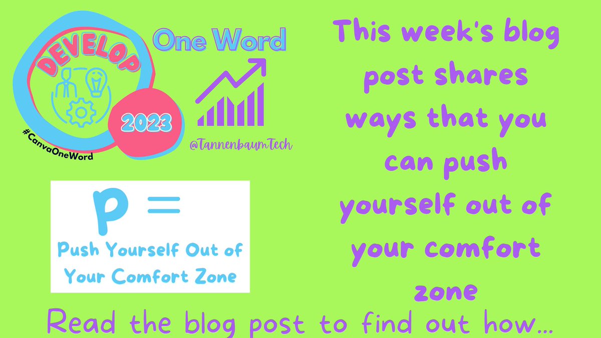 TannenbaumTech's tweet image. NEW BLOG POST: P = Push Yourself Out of Your Comfort Zone. Shoutouts to @Jennifer_Manly @ltitus828 @Tech4Learning @desmosclassroom @PearDeck @JoePulizzi #EvolvingLearner #TRANSFORM @ValentinaESL tannenbaumtech.com/blog/492023-pu…