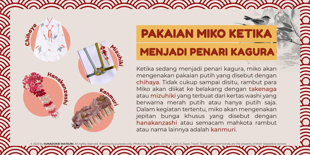 ㅤㅤ
ㅤㅤ
Ketika ritual, Miko menggunakan pakaian yang berbeda dari kesehariannya.
ㅤㅤ
ㅤㅤ