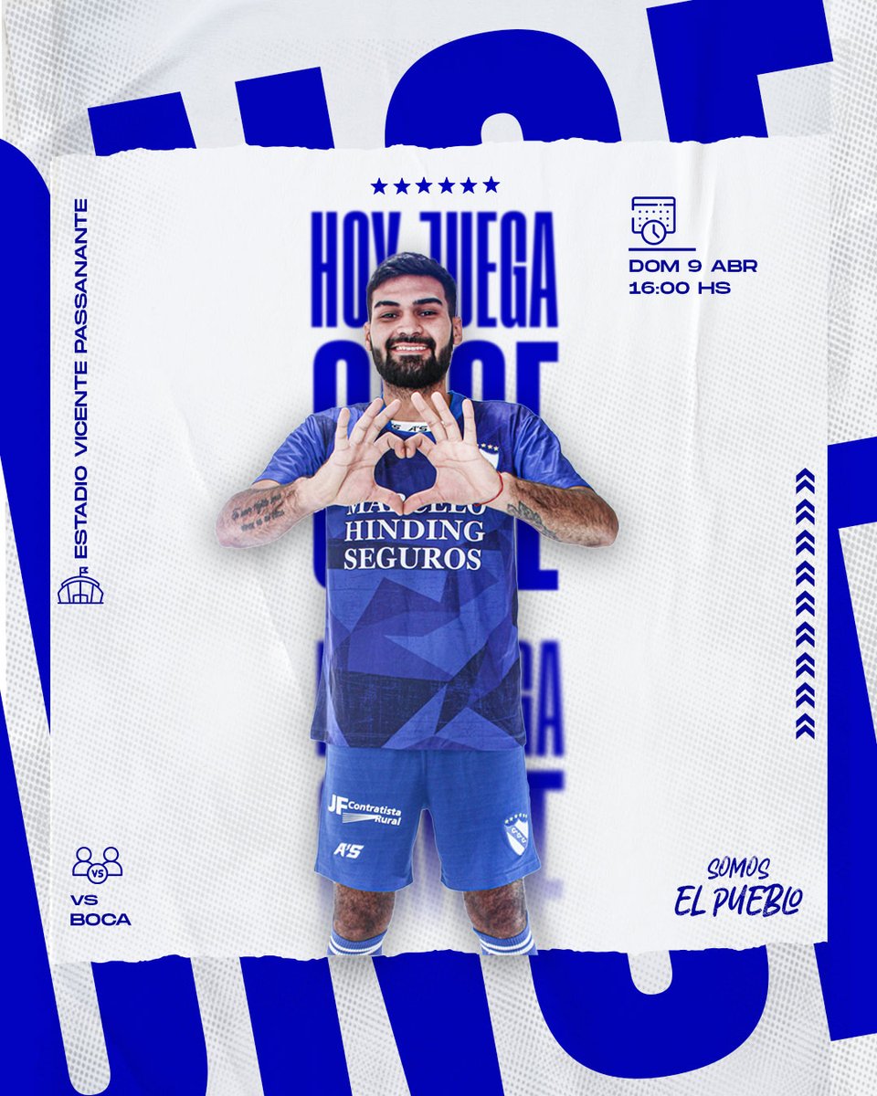 oncecorazonesok's tweet photo. Torneo Apertura de la #LRTF ¡Primer partido del año en casa! Fecha 2 🆚 Boca en el Estadio Vicente Passanante que luce extraordinario.
🔵14:00 hs Tercera y 16:00 hs Primera.
¡Nos vemos en la cancha! 🫶
#VamosAzul #MásOnce #SomosElPueblo #TodosJuntos https://t.co/3GFBAMStKW