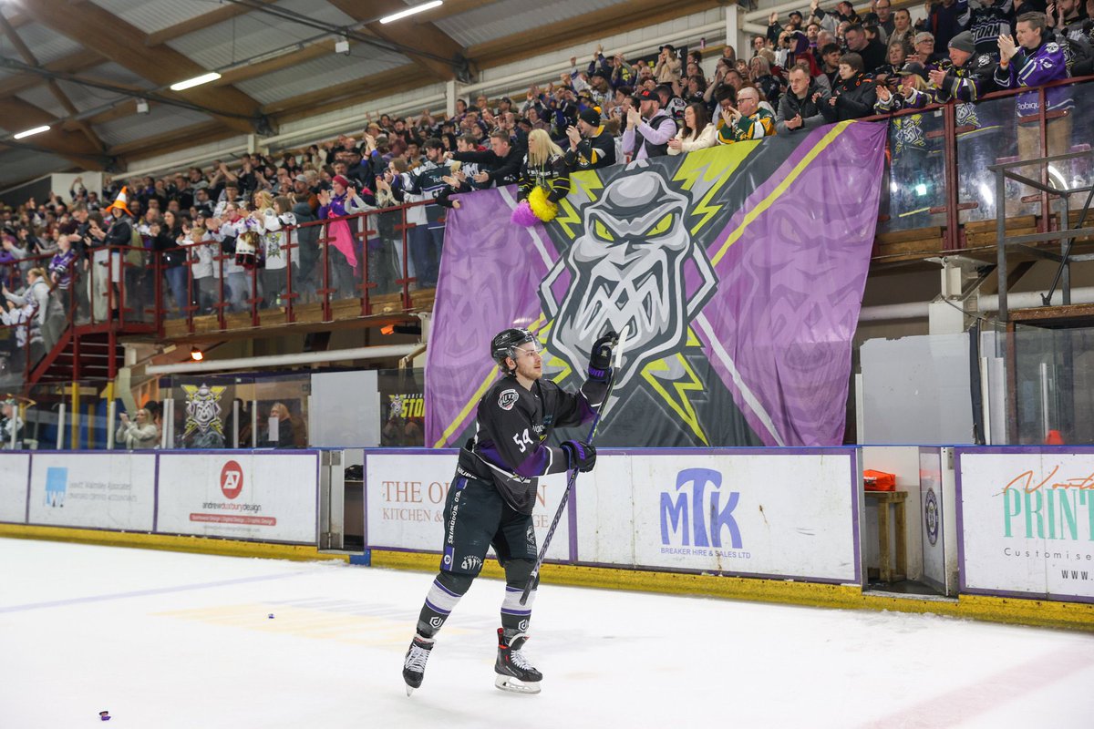 Thank you <a href="/Mcr_Storm/">Manchester Storm | #TakeShelter</a> fans for your amazing support this season! It’s been a pleasure playing in front of you all at the shelter this year 🫡🍫